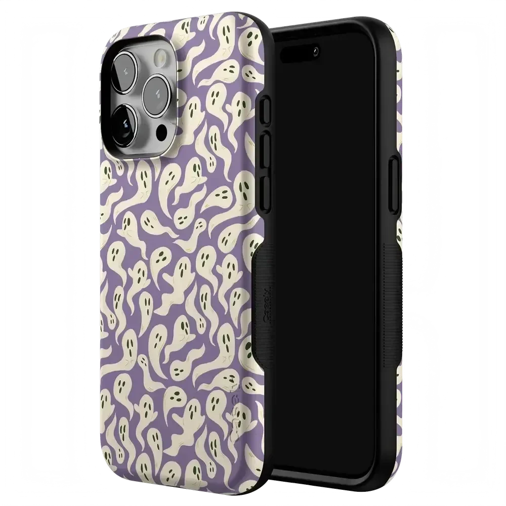 All Boo'd Up | Purple Ghost Case Phone Case get.casely