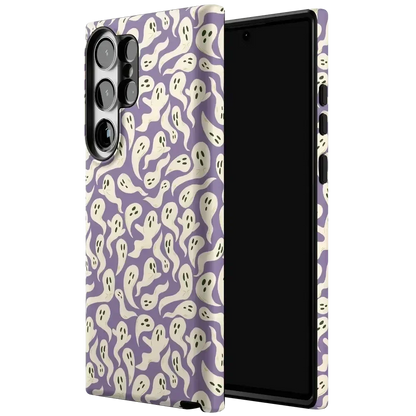 All Boo'd Up | Purple Ghost Case Phone Case get.casely