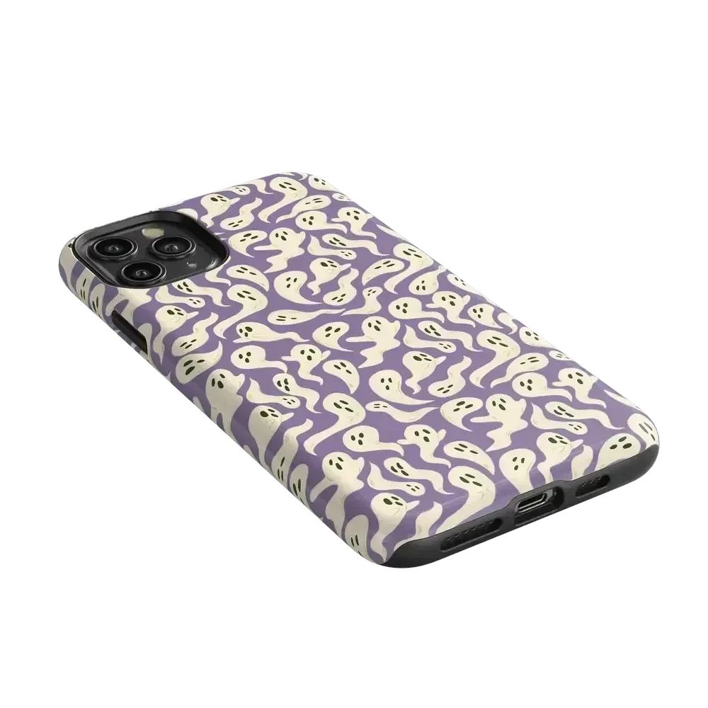 All Boo'd Up | Purple Ghost Case Phone Case get.casely