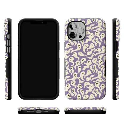 All Boo'd Up | Purple Ghost Case Phone Case get.casely