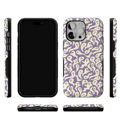 All Boo'd Up | Purple Ghost Case Phone Case get.casely