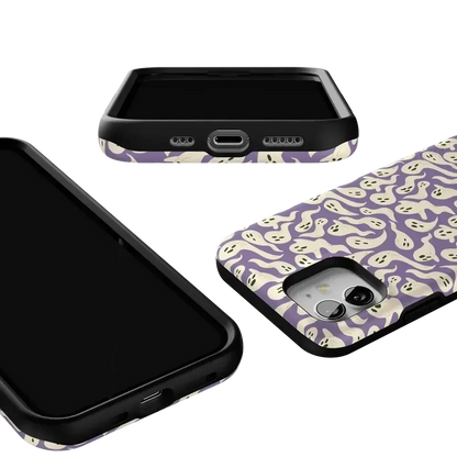 All Boo'd Up | Purple Ghost Case Phone Case get.casely