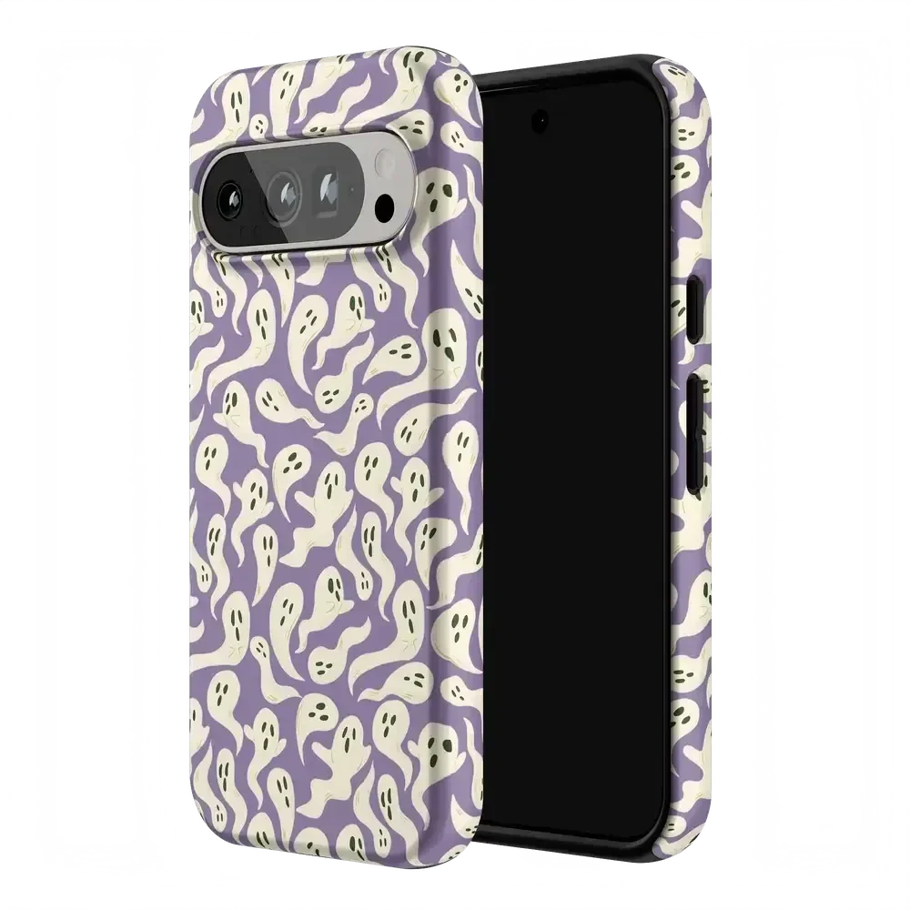 All Boo'd Up | Purple Ghost Case Phone Case get.casely