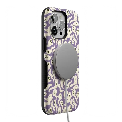 All Boo'd Up | Purple Ghost Case Phone Case get.casely