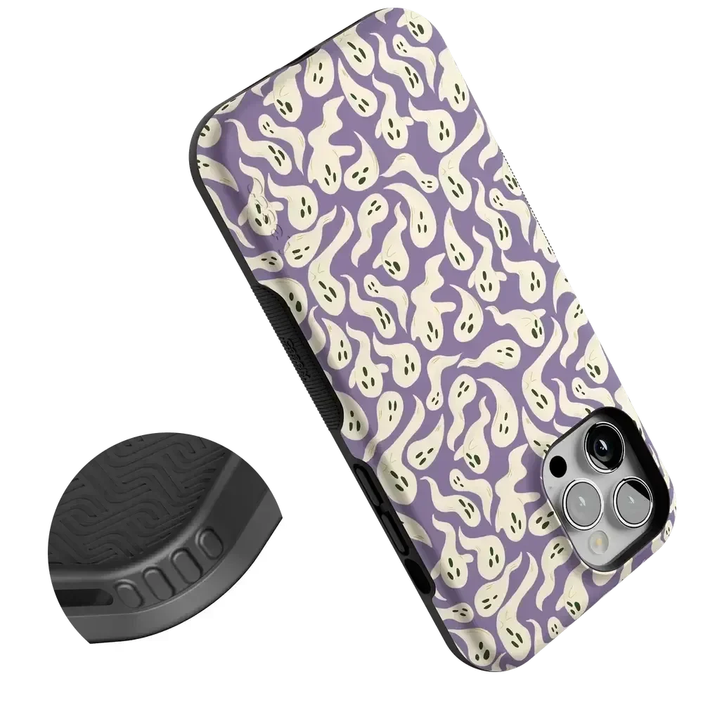 All Boo'd Up | Purple Ghost Case Phone Case get.casely