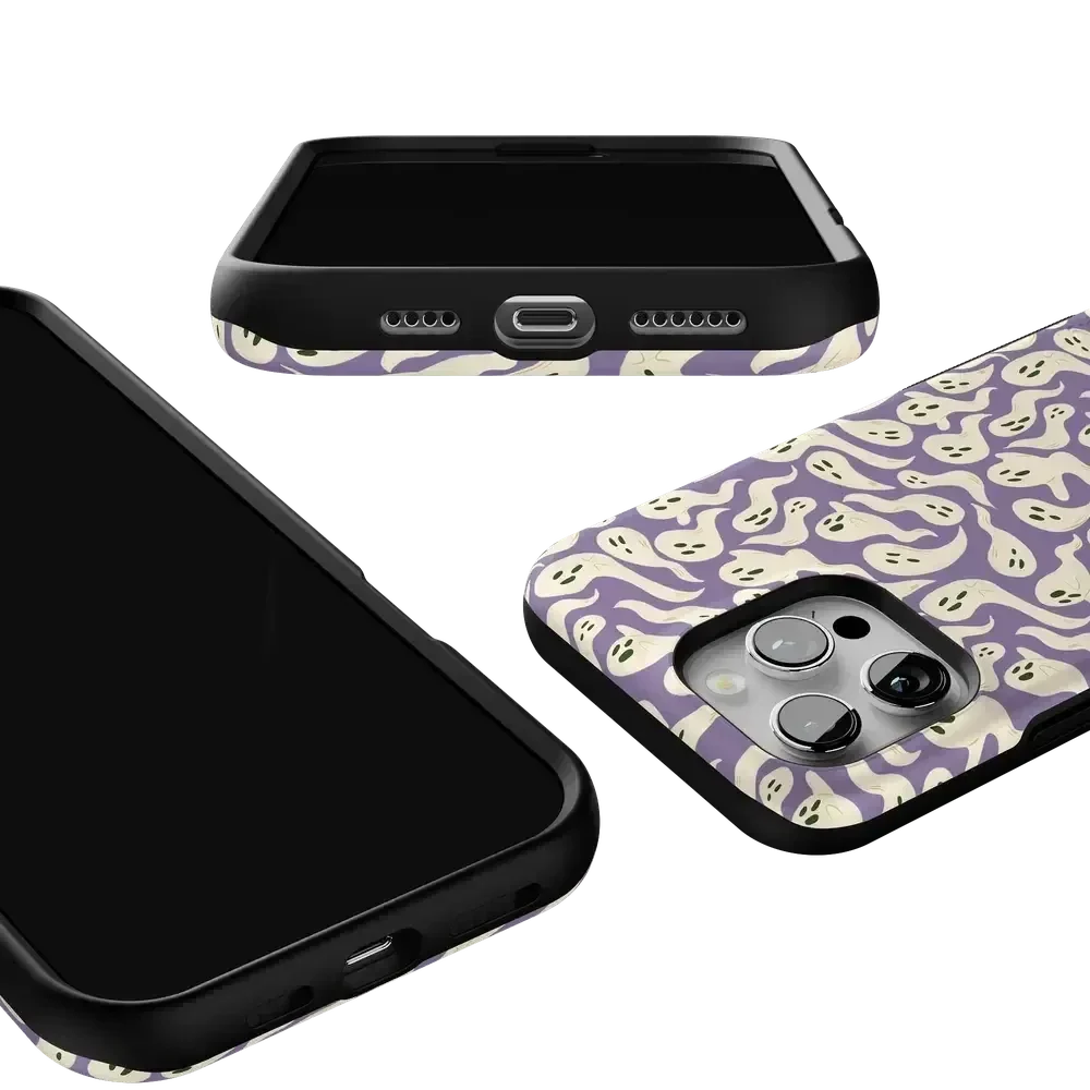 All Boo'd Up | Purple Ghost Case Phone Case get.casely