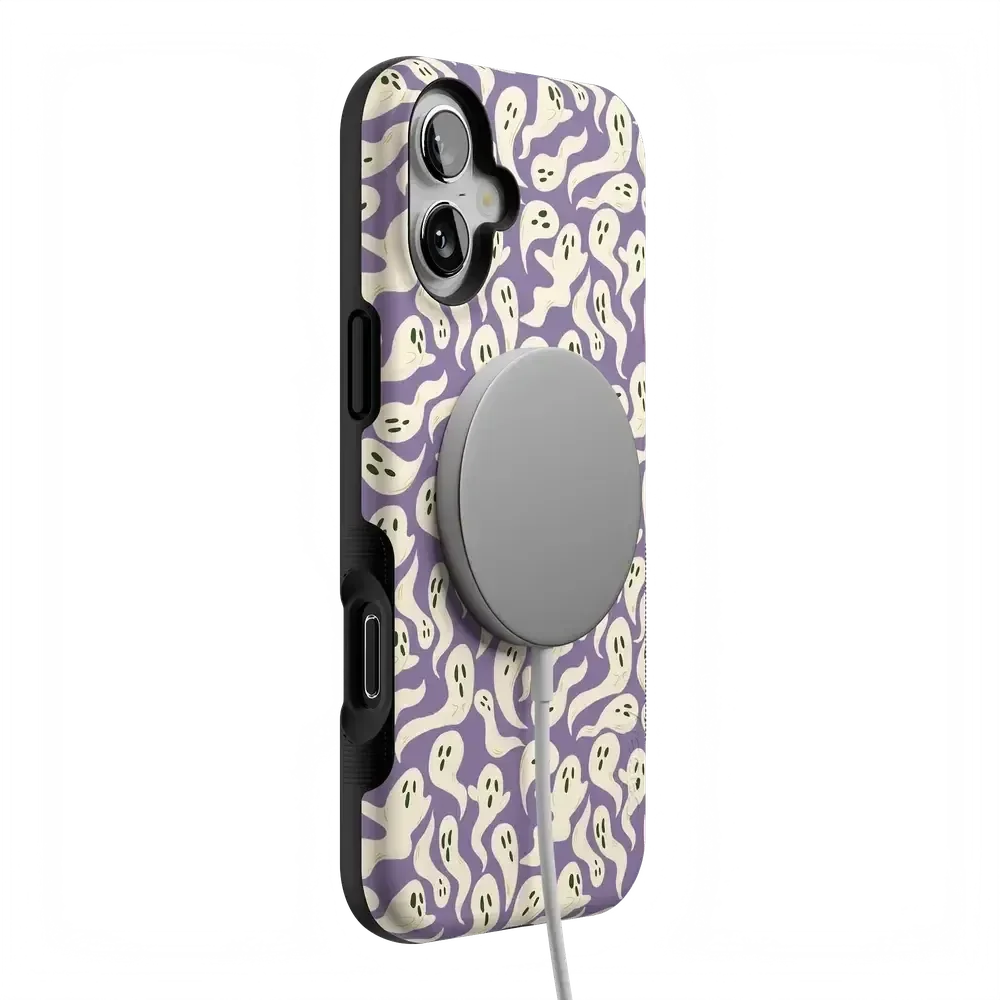 All Boo'd Up | Purple Ghost Case Phone Case get.casely