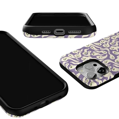 All Boo'd Up | Purple Ghost Case Phone Case get.casely