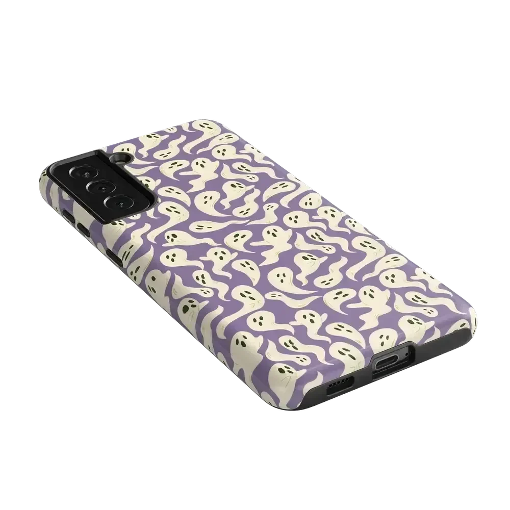 All Boo'd Up | Purple Ghost Case Phone Case get.casely
