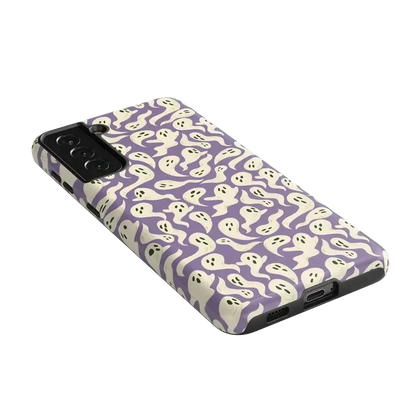 All Boo'd Up | Purple Ghost Case Phone Case get.casely