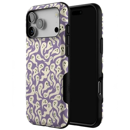 All Boo'd Up | Purple Ghost Case Phone Case get.casely