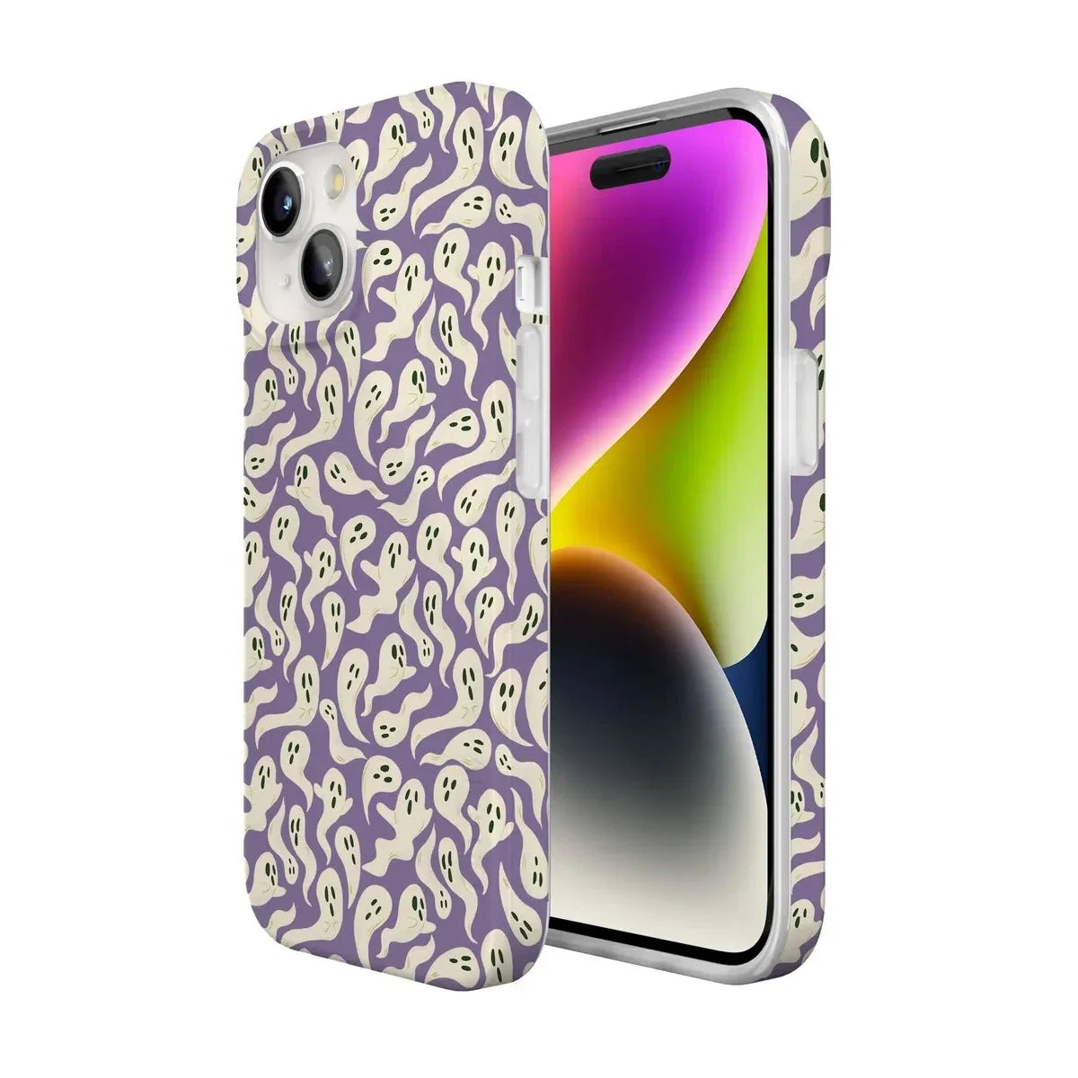 All Boo'd Up | Purple Ghost Case Phone Case get.casely