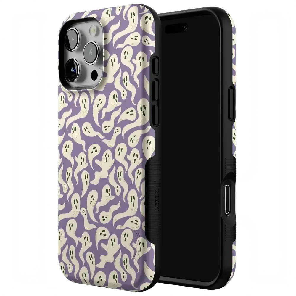 All Boo'd Up | Purple Ghost Case Phone Case get.casely
