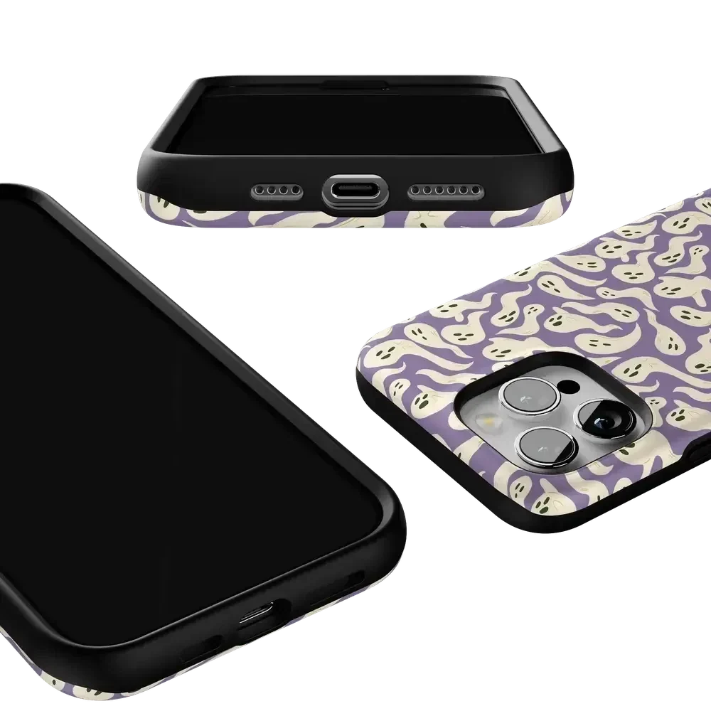 All Boo'd Up | Purple Ghost Case Phone Case get.casely