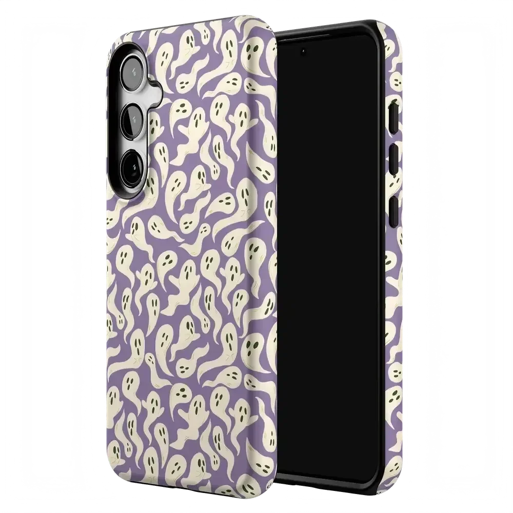 All Boo'd Up | Purple Ghost Case Phone Case get.casely