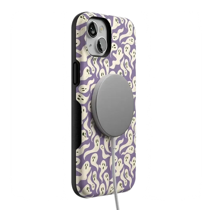 All Boo'd Up | Purple Ghost Case Phone Case get.casely