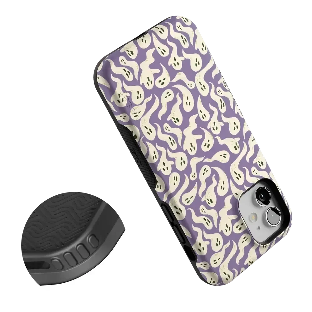 All Boo'd Up | Purple Ghost Case Phone Case get.casely