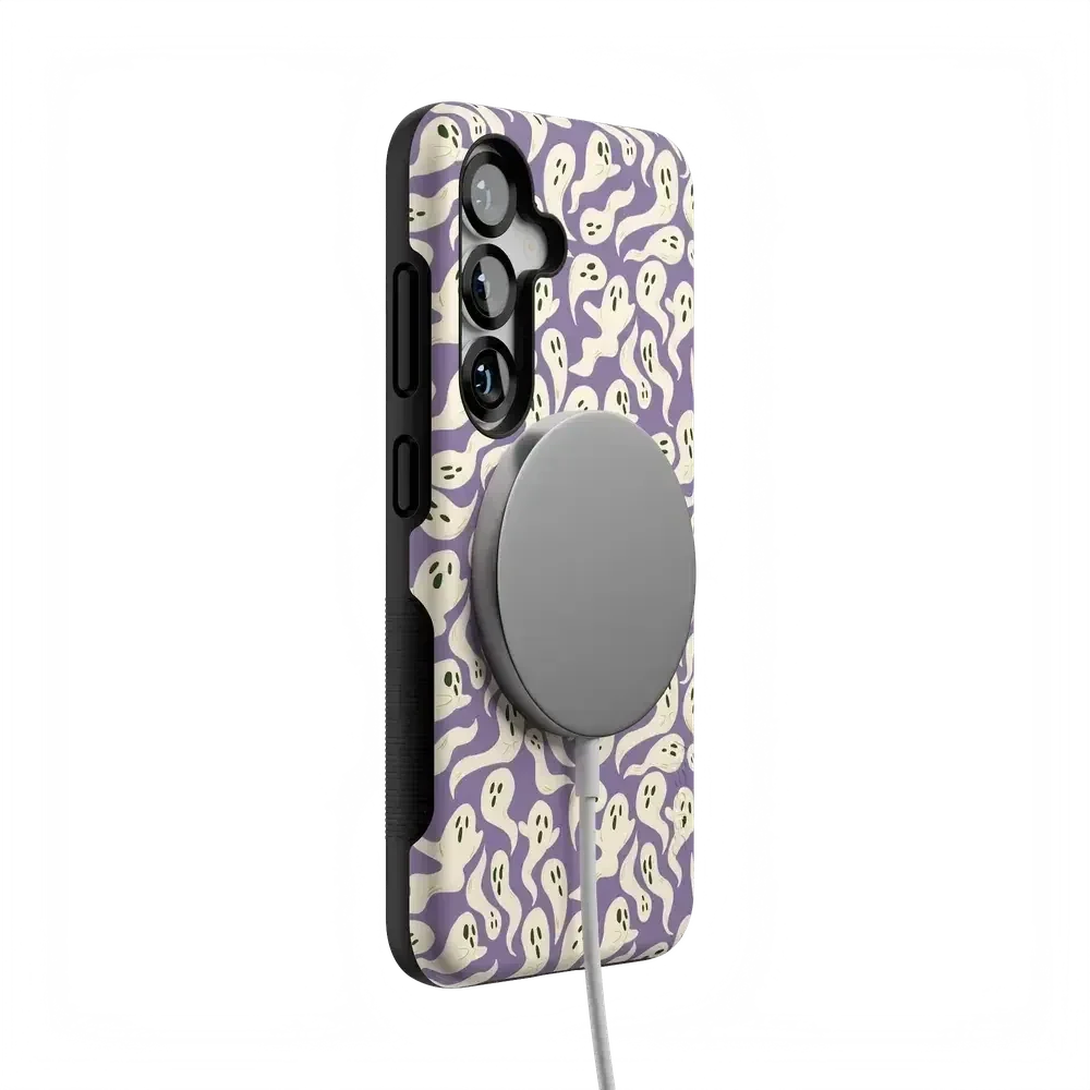 All Boo'd Up | Purple Ghost Case Phone Case get.casely
