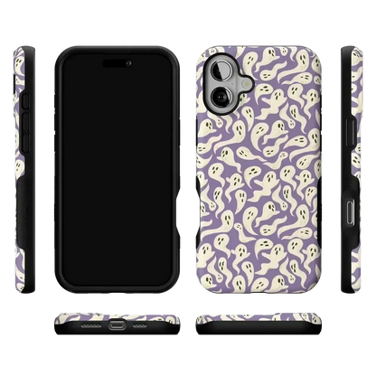 All Boo'd Up | Purple Ghost Case Phone Case get.casely