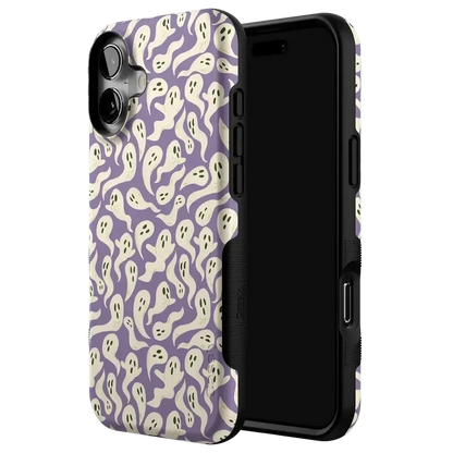All Boo'd Up | Purple Ghost Case Phone Case get.casely