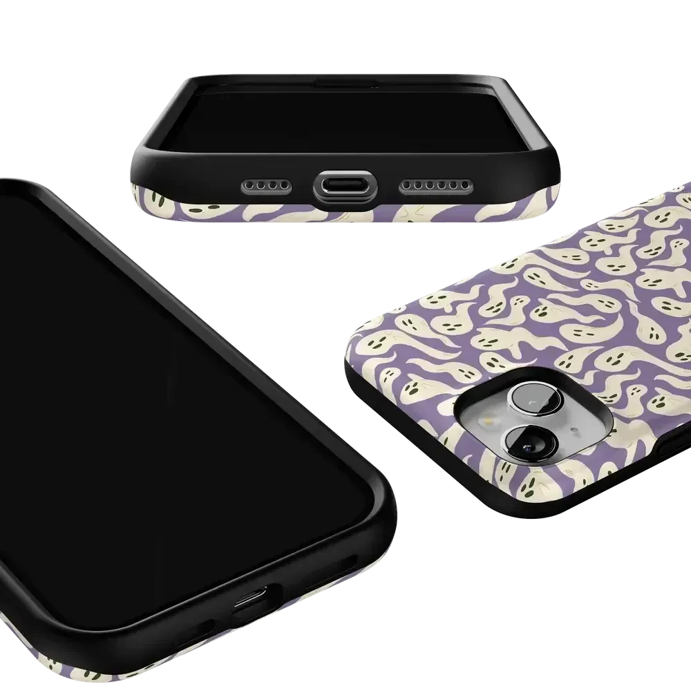 All Boo'd Up | Purple Ghost Case Phone Case get.casely