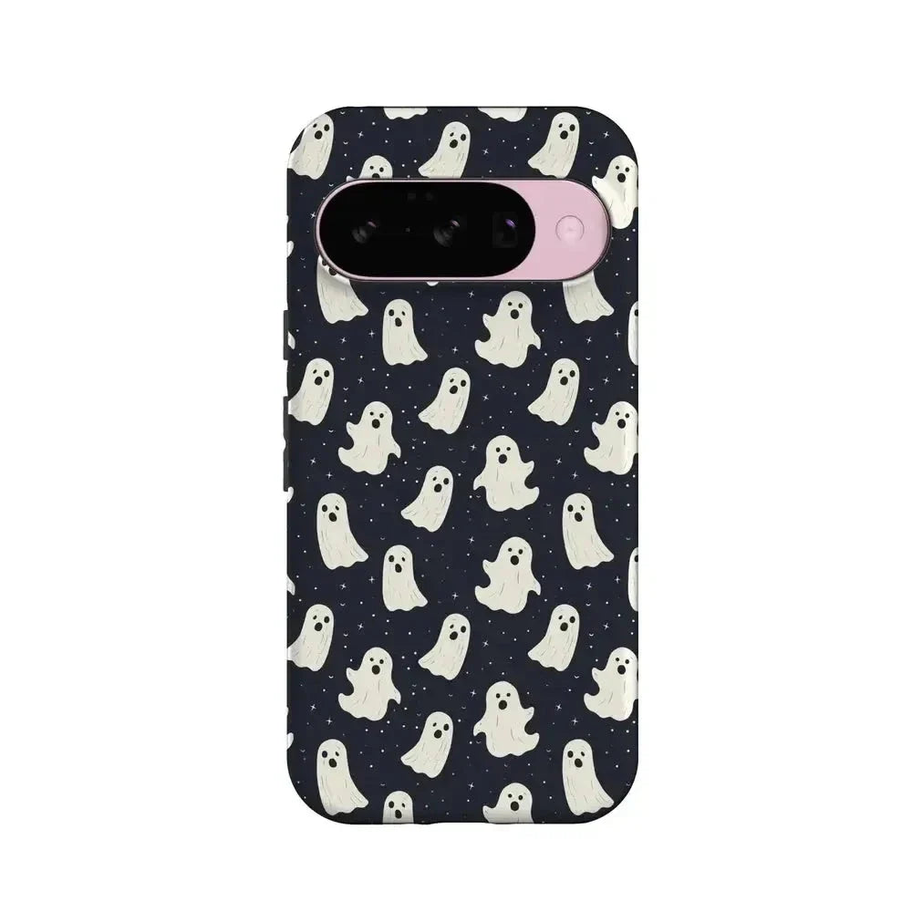 All Boos No Bite | Friendly Ghost Case Phone Case Casetry Essential + MagSafe® Google Pixel 10