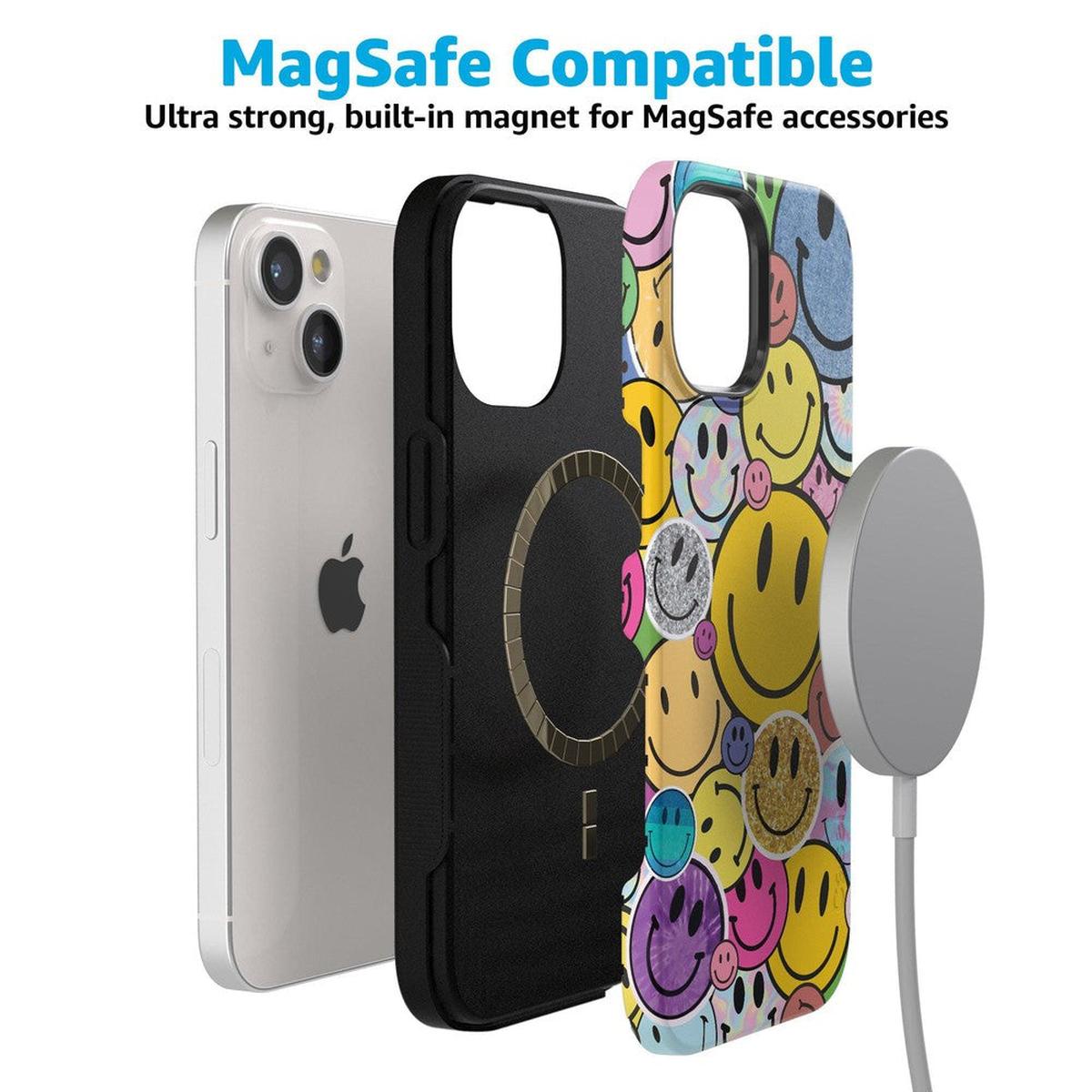 All Smiles | Smiley Face Sticker Case iPhone Case get.casely