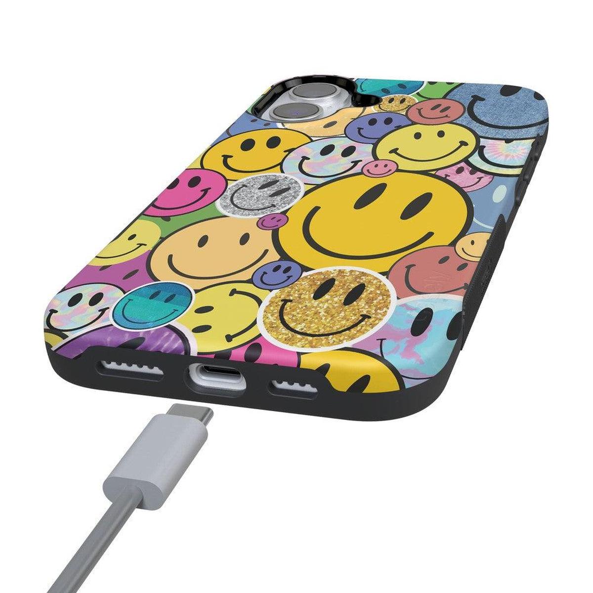 All Smiles | Smiley Face Sticker Case iPhone Case get.casely