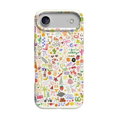 All the Fun Things | Fun on Weekdays Case iPhone Case get.casely Classic + MagSafe® iPhone 17 Air