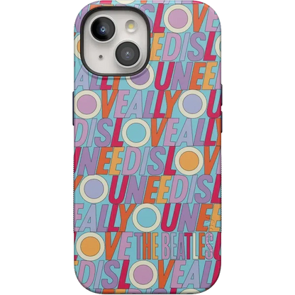 All You Need Is Love | Beatles Case iPhone Case get.casely Bold + MagSafe® iPhone 15 Plus