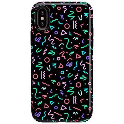 Always Vibing | Glow In The Dark Retro Case iPhone Case get.casely Bold iPhone XS Max