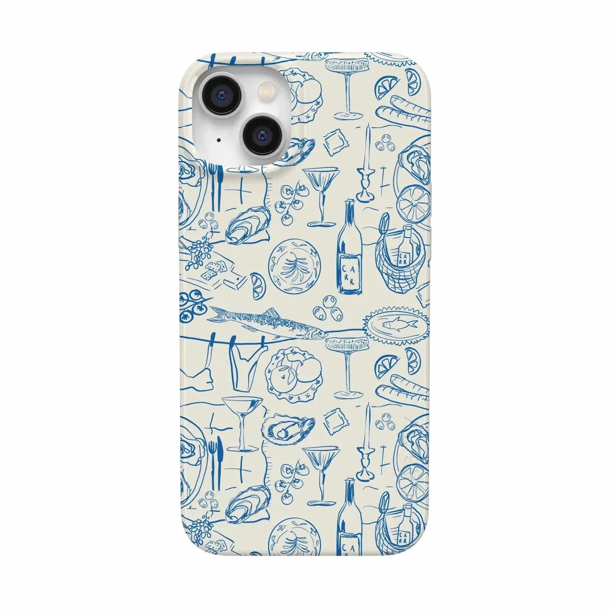 Amalfi Aperitivo | Dolce Vita Case iPhone Case get.casely Classic + MagSafe® iPhone 14 Plus