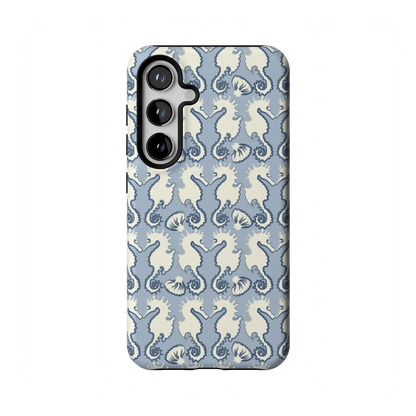 Seahorse Drift | Coastal Blues Case - Galaxy S24