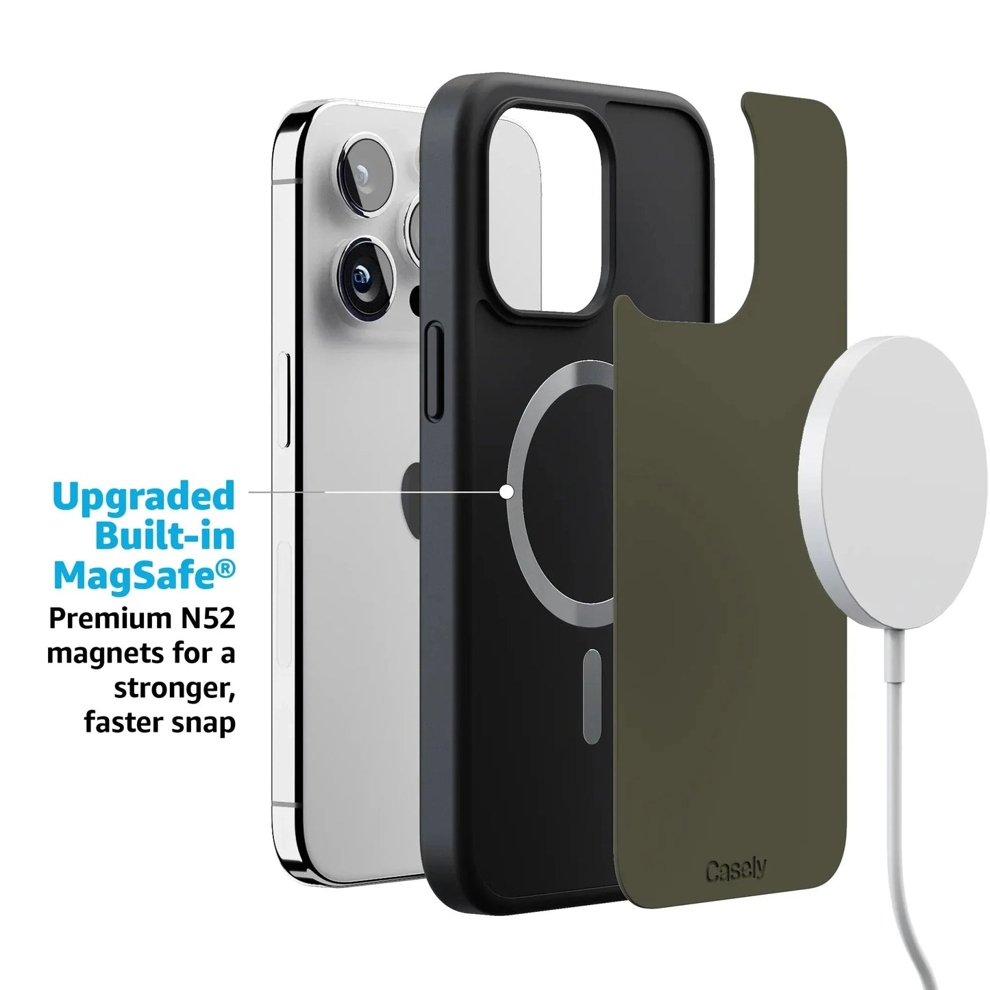 Army Green | The Boyfriend Collection Phone Case get.casely