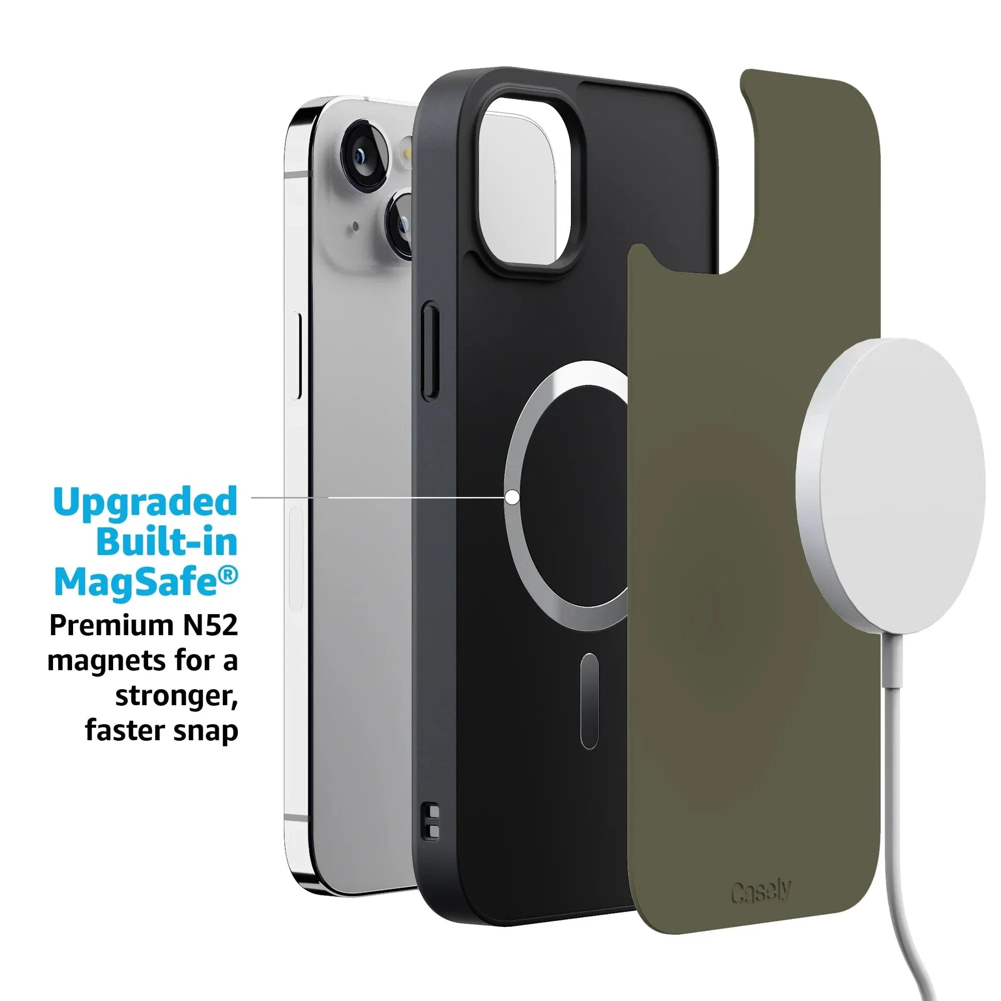 Army Green | The Boyfriend Collection Phone Case get.casely