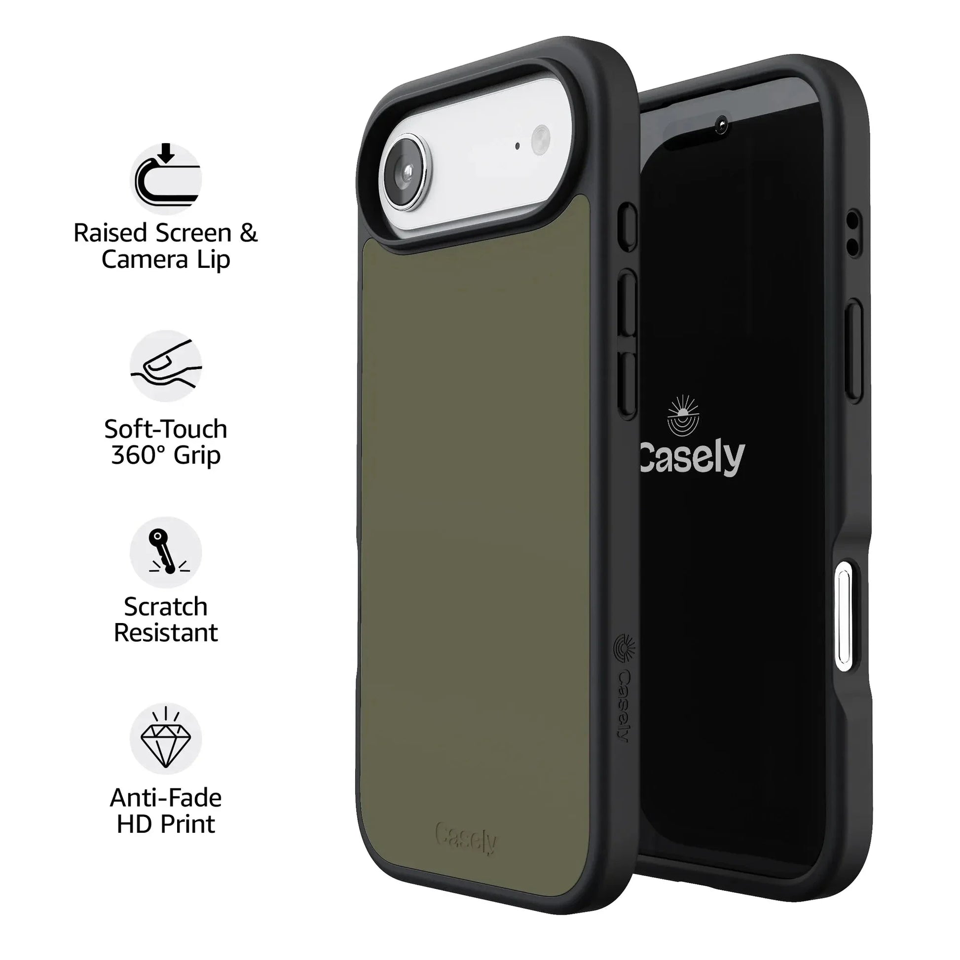 Army Green | The Boyfriend Collection Phone Case get.casely