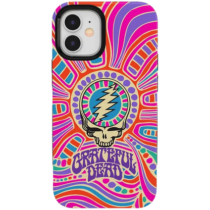 Art of Chaos | Grateful Dead Skull Case iPhone Case get.casely Bold + MagSafe® iPhone 12