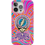 Art of Chaos | Grateful Dead Skull Case iPhone Case get.casely Classic + MagSafe® iPhone 15 Pro