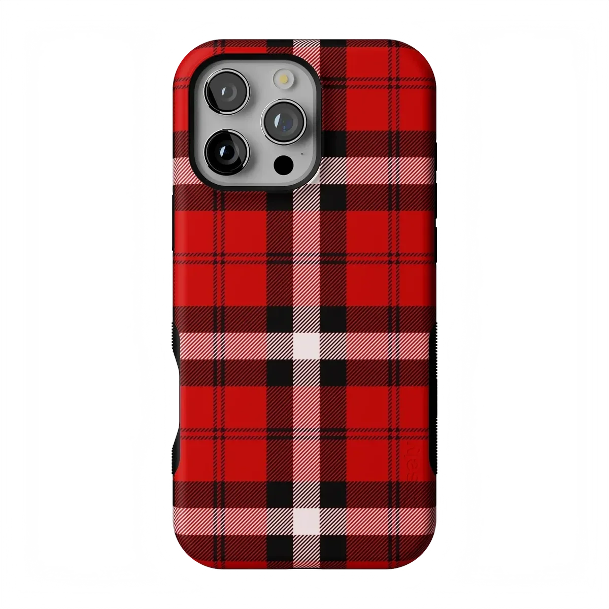 As if! | Red Plaid Case Phone Case get.casely Bold Flex + MagSafe® iPhone 16 Pro Max