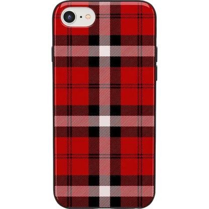 As if! | Red Plaid iPhone Case iPhone Case get.casely Classic iPhone 6/7/8