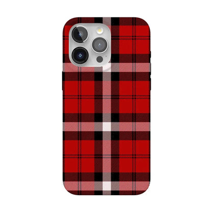 As if! | Red Plaid Case Phone Case get.casely Classic + MagSafe® iPhone 15 Pro Max