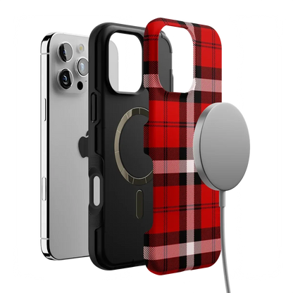 As if! | Red Plaid Case Phone Case get.casely