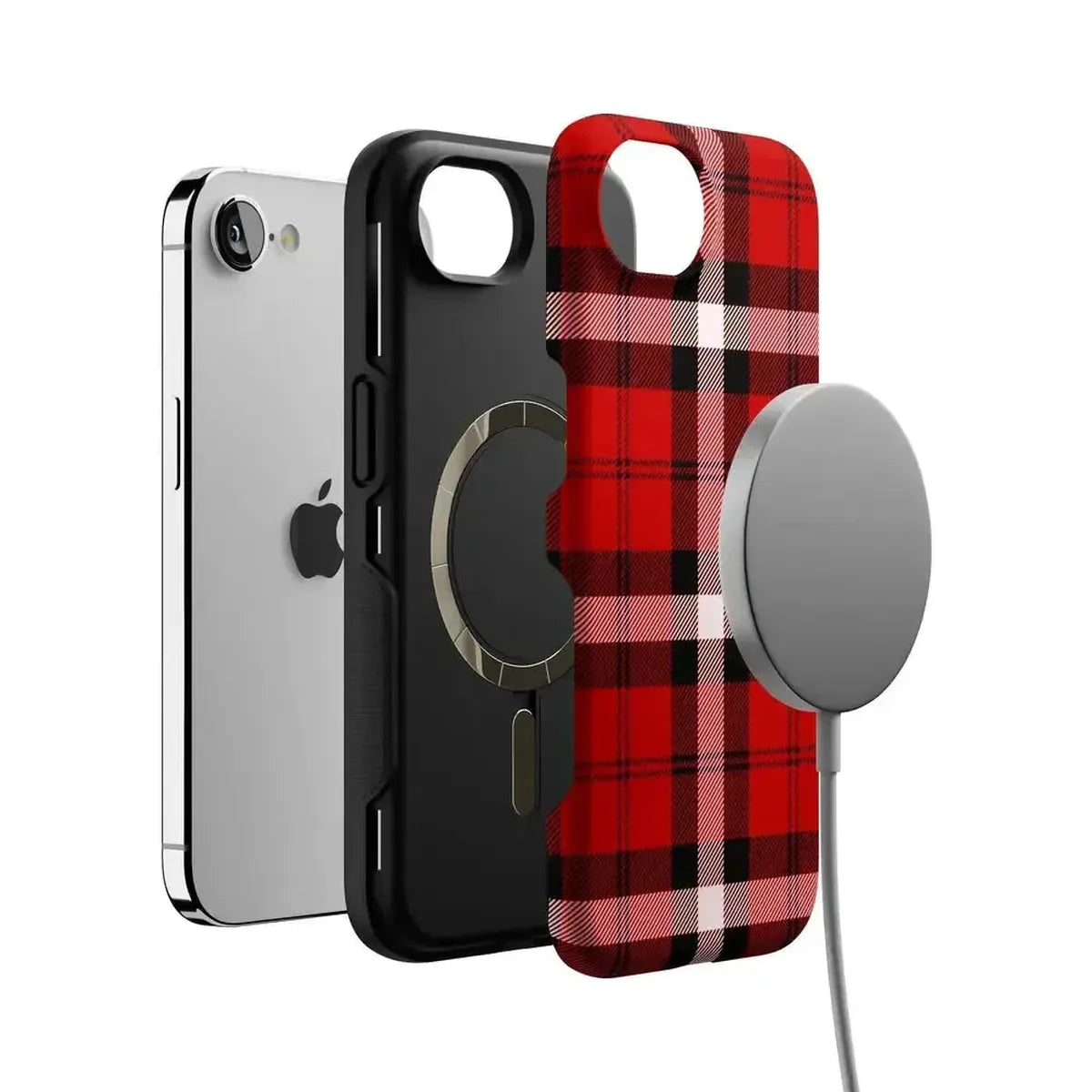 As if! | Red Plaid Case Phone Case get.casely