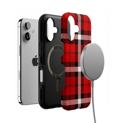 As if! | Red Plaid Case Phone Case get.casely