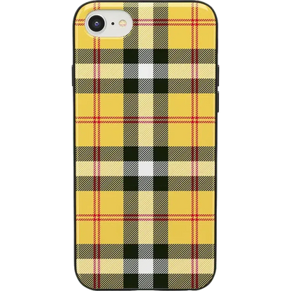 As if! | Yellow Plaid iPhone Case iPhone Case get.casely Classic iPhone 6/7/8