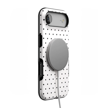 On the Dot | Black Polka Dot Case