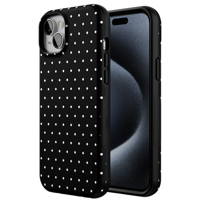 On the Dot | White Polka Dot Case
