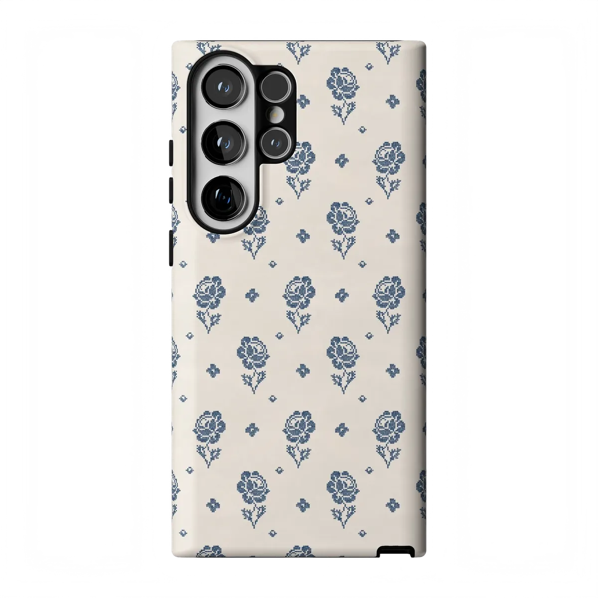 Seaside Stitch | Vintage Roses Case - Galaxy S23 Ultra