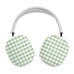 Pastel Picnic | Blue & Green Gingham AirPods Max Case