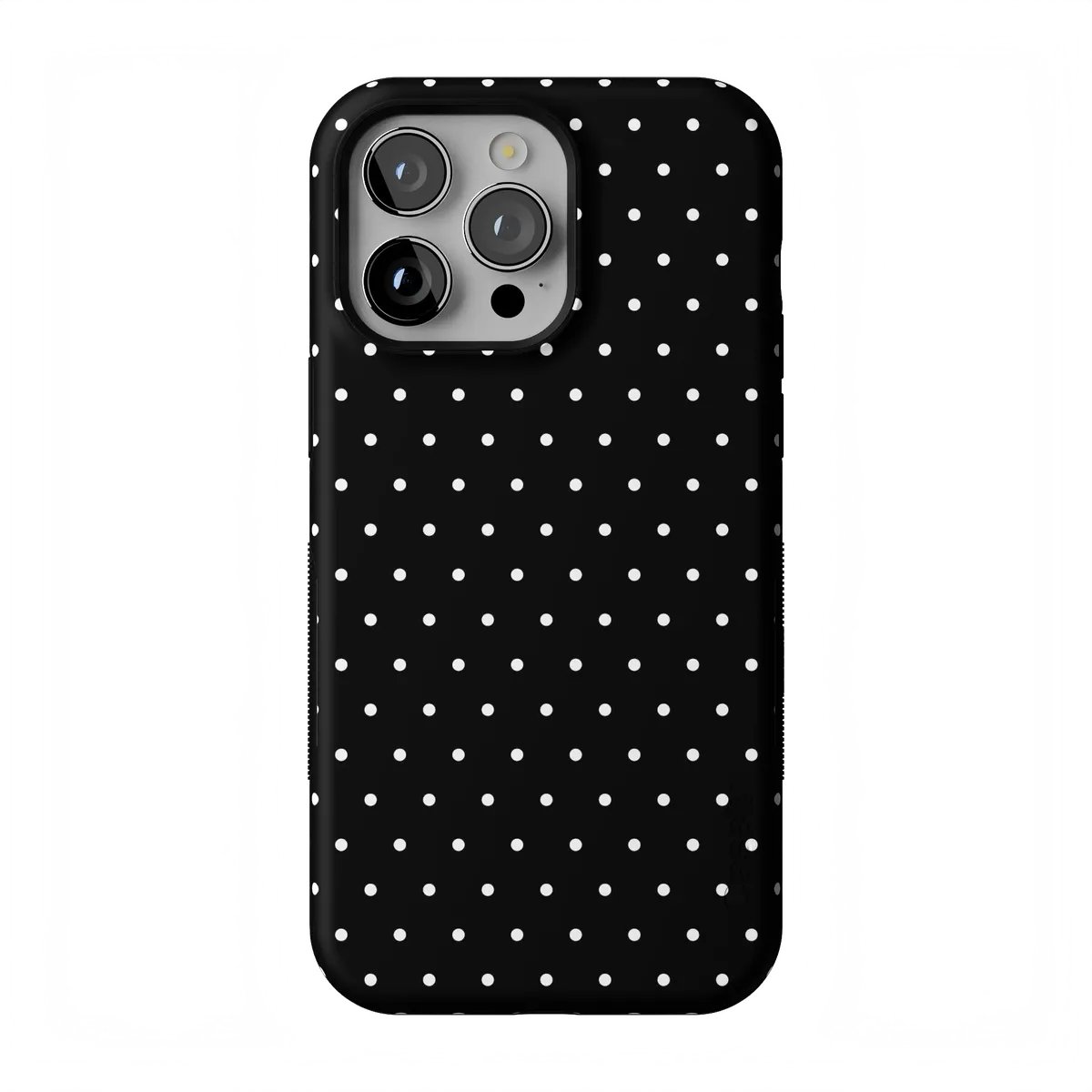 On the Dot | White Polka Dot Case